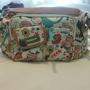 Lily Bloom cat crossbody bag